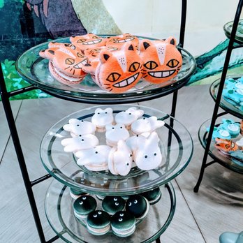 Macarons By Agatha - So delicious and my husband's favorite with the cat bus' face! - Macarons Near Me