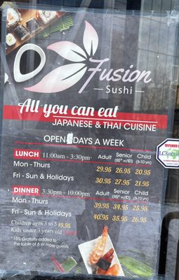 Menu photo 1 Fusion Sushi Calgary, AB Menu photo 1 Fusion Sushi Calgary, AB