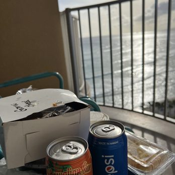 Itchy Butt - The spread from our balcony - Korean Near Me - Honolulu, Hawaii