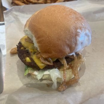MOOYAH Burgers, Fries & Shakes - The Meatless Beast - Burgers Near Me - Irvine, California