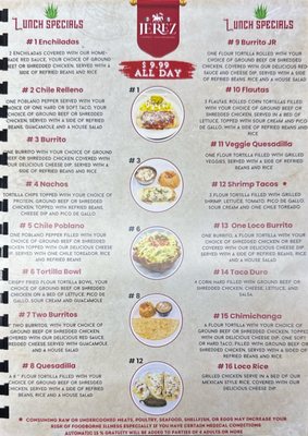 Menu photo 1 Jerez Taqueria Bar Austell, GA Menu photo 1 Jerez Taqueria Bar Austell, GA