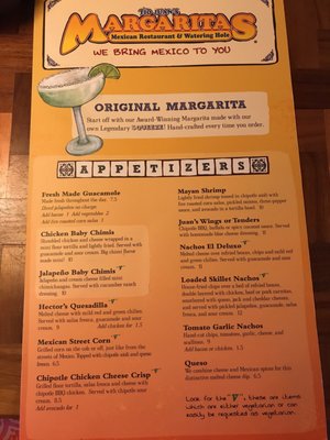 Menu photo 5 Margaritas Mexican Restaurant Toms River, NJ Menu photo 5 Margaritas Mexican Restaurant Toms River, NJ