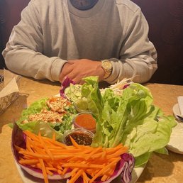 Thai lettuce wraps Thai lettuce wraps