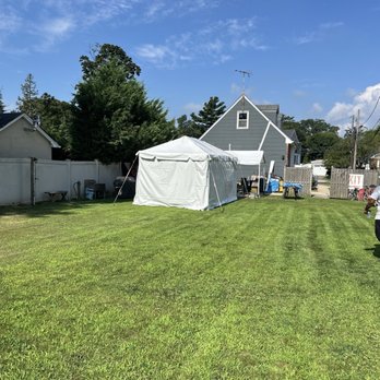 Preferred Events - Looking towards my home. That's Larry off to the right - Party Equipment Rentals Near Me - Farmingdale, New York Preferred Events - Looking towards my home. That's Larry off to the right - Party Equipment Rentals Near Me - Farmingdale, New York