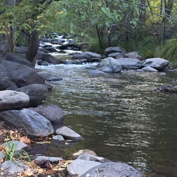 Manzanita Campground - Creek running through the campground - Campgrounds Near Me - Sedona, Arizona