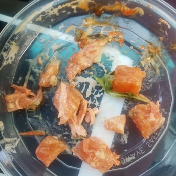 Poke Origin - How is this 1 scoop of salmon?!?!! - Poke Near Me - San Francisco, California