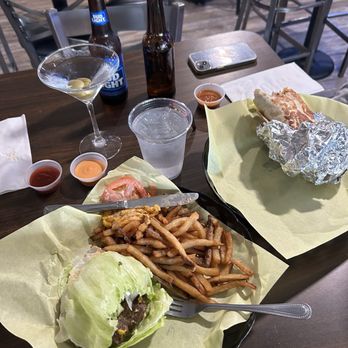 Tony P's Bar And Grill - Protein style burger & Super Burrito was big enough to share or save 1/2 for later like my husband did. - Sports Bars Near Me - San Jose, California Tony P's Bar And Grill - Protein style burger & Super Burrito was big enough to share or save 1/2 for later like my husband did. - Sports Bars Near Me - San Jose, California
