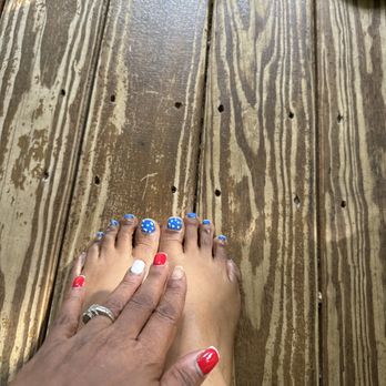 Total Nails - I had a little red white and blue thing going on for Independence Day. My idea was a GREAT one it was just executed poorly. lol - Nail Salons Near Me - Youngsville, North Carolina Total Nails - I had a little red white and blue thing going on for Independence Day. My idea was a GREAT one it was just executed poorly. lol - Nail Salons Near Me - Youngsville, North Carolina