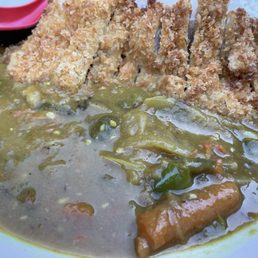 Chicken katsu curry Chicken katsu curry