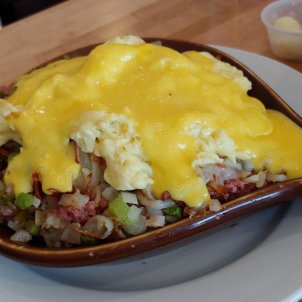 Stacked - Irish skillet - Breakfast & Brunch Near Me - Oak Lawn, Illinois Stacked - Irish skillet - Breakfast & Brunch Near Me - Oak Lawn, Illinois