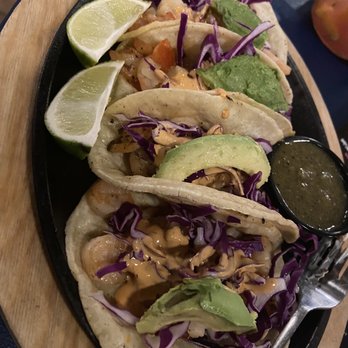 Don Felix Cafe - Shrimp tacos -- yummy - Mexican Near Me - Mesilla, New Mexico