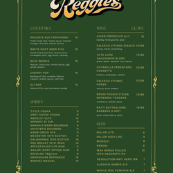 Reggie's Pizza Bistro