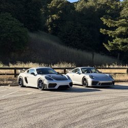 Great parking lot for a drive meet up or for a hike.