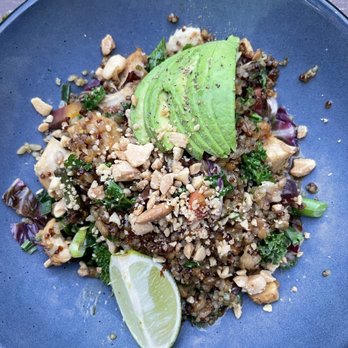 Press Café - ancient grain rice bowl with chicken - Cafes Near Me - Fort Worth, Texas Press Café - ancient grain rice bowl with chicken - Cafes Near Me - Fort Worth, Texas