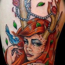 Jesse Neumann's Faun tattoo design! One of my favorite! I have 6 tattoos from Him and He is an amazing artist, Amazing Work!