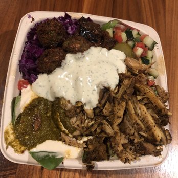 Gotta Eatta Pita - Half&Half bowl - Mediterranean Near Me - Pleasanton, California