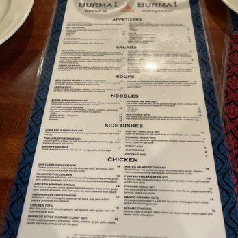 Burma Burma - Menu - Burmese Near Me - Dublin, California Burma Burma - Menu - Burmese Near Me - Dublin, California