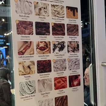 Bacio Di Latte - flavor menu (April 2025) - Gelato Near Me - Irvine, California