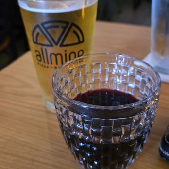 allmine - House red with a Hazy IPA - Pizza Near Me - Oceanside, California