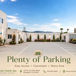 Classic Family Spa - Sufficient Parking Space.