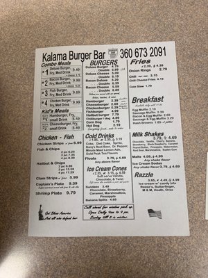 Menu photo 8 The Burger Bar Kalama, WA Menu photo 8 The Burger Bar Kalama, WA