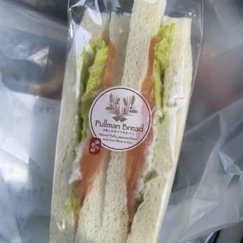 Pullman Bread - Salmon, Lettuce, Onion Sandwich - Japanese Near Me - Enterprise, Nevada