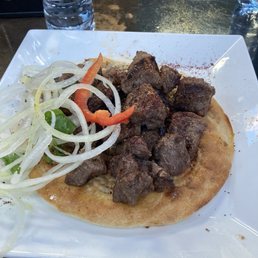 Lamb kabob. Lamb kabob.