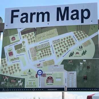 Alstede Farms - Map of the farm grounds - Fruits & Veggies Near Me - Chester, New Jersey