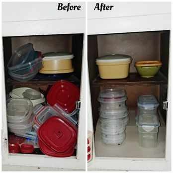 Maid to Organize - Tupperware cabinet organization - Home Cleaning Near Me Maid to Organize - Tupperware cabinet organization - Home Cleaning Near Me