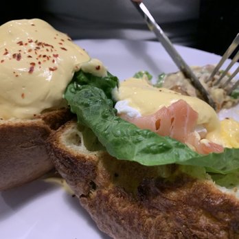 Dutch's - Eggs, Benedict with salmon that was extremely delicious and very healthy - Breakfast & Brunch Near Me - Portland, Maine Dutch's - Eggs, Benedict with salmon that was extremely delicious and very healthy - Breakfast & Brunch Near Me - Portland, Maine