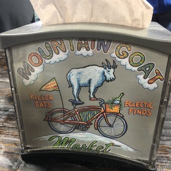 Mountain Goat Market - The napkin holder on the tables. - Delis Near Me - Monteagle, Tennessee Mountain Goat Market - The napkin holder on the tables. - Delis Near Me - Monteagle, Tennessee