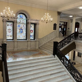 Massachusetts State House - Grand staircase - Landmarks & Historical Buildings Near Me - Boston, Massachusetts