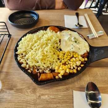Halgatteok Northridge - Jjajang Tteokbokki with cheese and ramen - Korean Near Me - Northridge, California Halgatteok Northridge - Jjajang Tteokbokki with cheese and ramen - Korean Near Me - Northridge, California