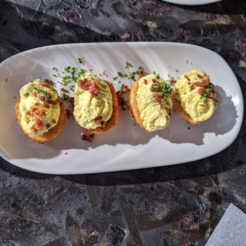 Nick's On State - Fried yummy Deviled eggs - New American Near Me - Carlsbad, California Nick's On State - Fried yummy Deviled eggs - New American Near Me - Carlsbad, California