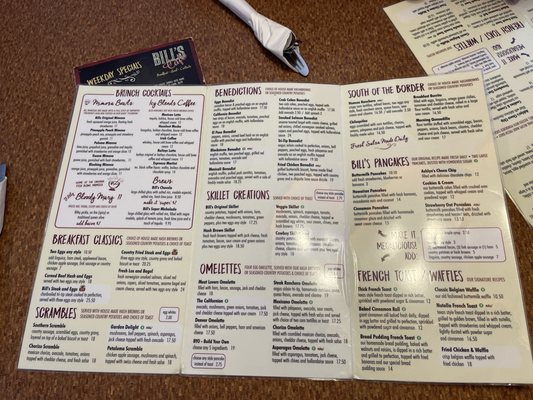 Menu photo 8 Bill's Café Pleasanton, CA Menu photo 8 Bill's Café Pleasanton, CA