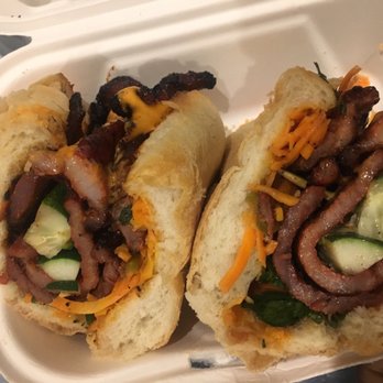 Saiguette - Roast pork banh mi-heavy - Vietnamese Near Me - Manhattan, New York Saiguette - Roast pork banh mi-heavy - Vietnamese Near Me - Manhattan, New York