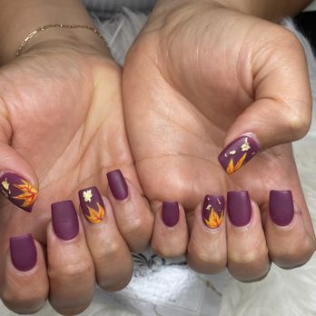 Organic Nail Lounge - They did an amazing job!!! Thank you!!! Perfect for this upcoming fall season #Matte - Nail Salons Near Me - Hoover, Alabama Organic Nail Lounge - They did an amazing job!!! Thank you!!! Perfect for this upcoming fall season #Matte - Nail Salons Near Me - Hoover, Alabama