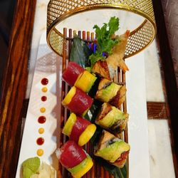 Yamafuji Sushi - Sex and the City Roll and Fancy Dragon Roll