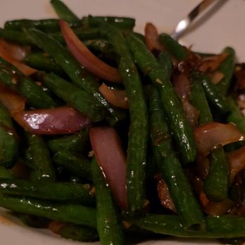 La La Noodle - Green beans & Onions in X.O. sauce - Pan Asian Near Me - Las Vegas, Nevada
