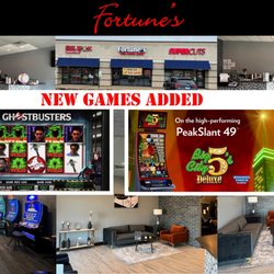 Fortune's - Carpentersville - New Games, Ghostbusters and Big City 5's Deluxe added at Fortune's. 
Enjoy your time at Fortune's!