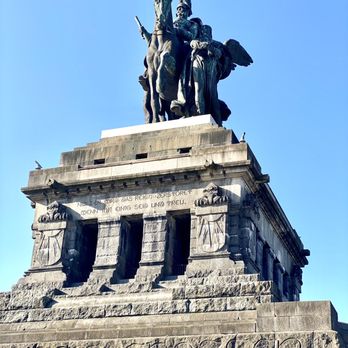 Deutsches Eck - Emperor and King of Prussia Wilhelm I - Landmarks & Historical Buildings Near Me - Koblenz, RP