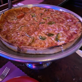 Patsy's Tavern & Restaurant - Small hot pepper pie - Pizza Near Me - Paterson, New Jersey Patsy's Tavern & Restaurant - Small hot pepper pie - Pizza Near Me - Paterson, New Jersey