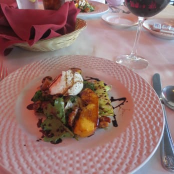 Bistro 13 - Peach salad (maybe it's seasonal menu,summer) - Bars Near Me - Camarillo, California Bistro 13 - Peach salad (maybe it's seasonal menu,summer) - Bars Near Me - Camarillo, California