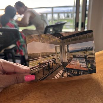 The Plantation House - They gave us a cute little card to celebrate our anniversary. The view was amazing. - Hawaiian Near Me - Lahaina, Hawaii The Plantation House - They gave us a cute little card to celebrate our anniversary. The view was amazing. - Hawaiian Near Me - Lahaina, Hawaii