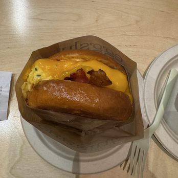 Eggslut - Fairfax with bacon - Breakfast & Brunch Near Me - Seattle, Washington Eggslut - Fairfax with bacon - Breakfast & Brunch Near Me - Seattle, Washington