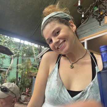 Blue Heaven - Brailey.  Our server - Breakfast & Brunch Near Me - Key West, Florida