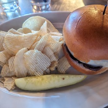 Brendan's Towne Tavern - Burger with chips - Pubs Near Me - Lewisburg, Pennsylvania Brendan's Towne Tavern - Burger with chips - Pubs Near Me - Lewisburg, Pennsylvania