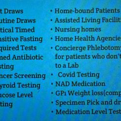 Stick and Move Mobile Phlebotomist
