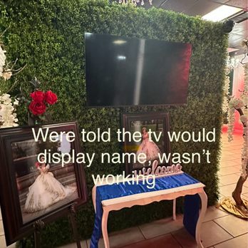Couture Events - Entrance tv was not working - Venues & Event Spaces Near Me - San Bernardino, California