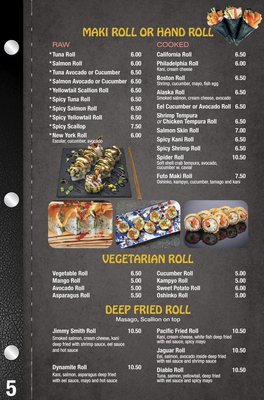 Menu photo 2 Mahzu Sushi & Grill Gainesville, FL Menu photo 2 Mahzu Sushi & Grill Gainesville, FL